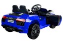 Auto na Akumulator Audi R8 Niebieskie Lakierowane