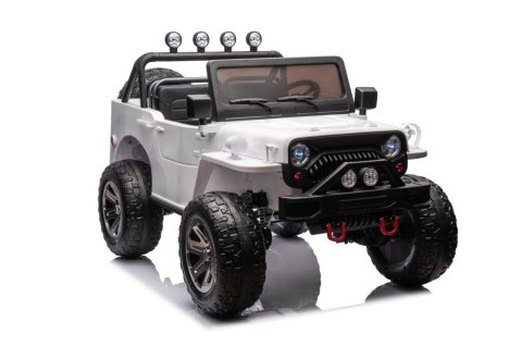 Auto Na Akumulator JH-102 Białe 4x4