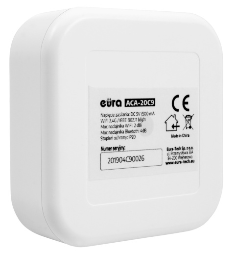 BRAMKA IP 'EURA' ACA-20C9 do urządzeń pracujących w oparciu o aplikację TT Lock