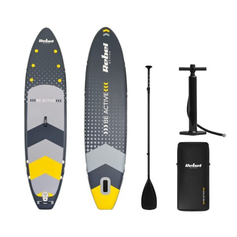 Deska SUP REBEL ACTIVE pompowana 350x80x15cm , zestaw