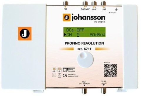 Johansson PROFINO Revolution 6711 Plus - wielozakresowy wzmacniacz (amplifier)