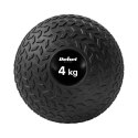 Mała piłka lekarska do ćwiczeń rehabilitacyjna Slam Ball 23cm 4kg, REBEL ACTIVE