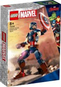 LEGO Marvel Figurka Kapitana Ameryki Do Zbudowania 76258