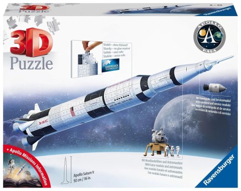 Ravensburger Puzzle 3D: Rakieta Apollo Saturn V 11545