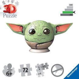 Ravensburger Puzzle 3D: Star Wars Grogu Kula 72 elementy 11556