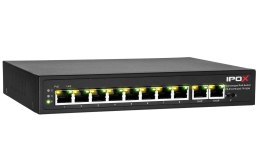 PX-S10-P8-U2G-TP120HI - switch PoE 8-port + 2 RJ45