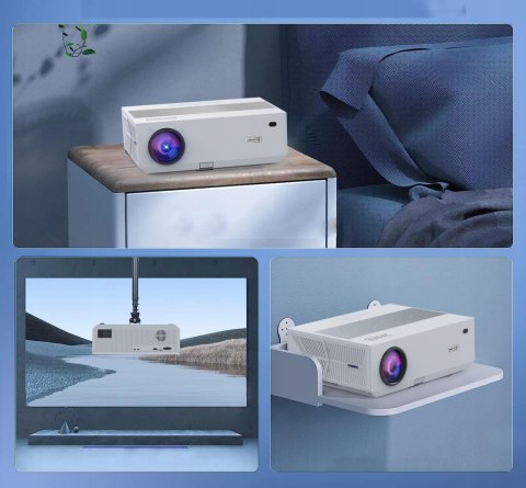 Projektor Zenwire e600h Android 9.0 WiFi Full HD 4K 13500lm