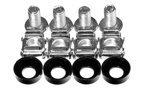 FANSKT-W - panel wentylacyjny RACK z termostatem - 2 wentylatory