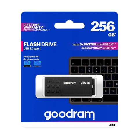 Pendrive Goodram USB 3.2 256GB czarny