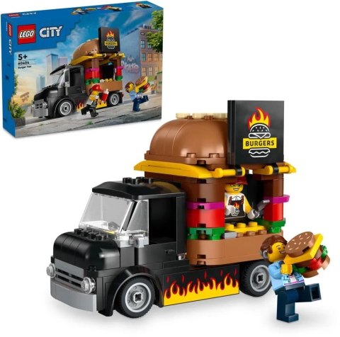 LEGO City Ciężarówka z burgerami Zestaw Klocki 60404