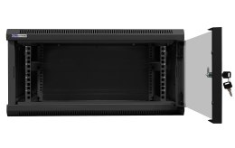 W6404/B - szafa Rack 19'' - 600x450x4U (Rozłożona)