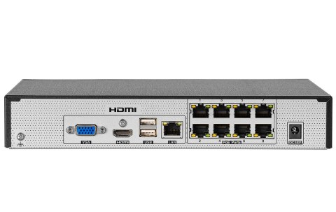PX-NVR0881H-S-P8 - rejestrator sieciowy z wbudowanym switchem 8x PoE