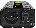 PRZETWORNICA NAPIĘCIA Green Cell PowerInverter LCD 12V / 230V 500W/1000W CZYSTA SINUSOIDA