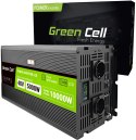 PRZETWORNICA NAPIĘCIA Green Cell PowerInverter LCD 48V / 230V 5000/10000W CZYSTA SINUSOIDA