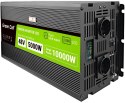 PRZETWORNICA NAPIĘCIA Green Cell PowerInverter LCD 48V / 230V 5000/10000W CZYSTA SINUSOIDA