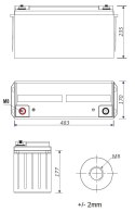 AKUMULATOR 12.8V/150AH/LIFEPO4-EP EUROPOWER