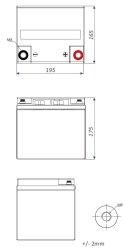 AKUMULATOR 12.8V/46AH/LIFEPO4-EP EUROPOWER