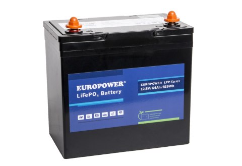 AKUMULATOR 12.8V/64AH/LIFEPO4-EP EUROPOWER