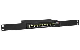 PX-S10-P8-U2G-TP120HI - switch PoE 8-port + 2 RJ45 (rack)