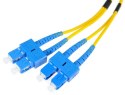 PATCHCORD ŚWIATŁOWODOWY SM SC/UPC-SC/UPC DUPLEX 2m