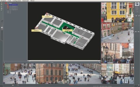 ALNET NETSTATION linecja bazowa na 8 kanałó wideo z PRS