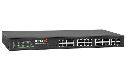 PXM-S28-P24G-U2G2F-TP300 - switch gigabitowy PoE 24-port + 2 RJ45 + 2 SFP