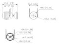 KAMERA IP F4C-PV-0280B Wi-Fi, Smart Dual Light Active Deterrence - 3.7 Mpx 2.8 mm DAHUA