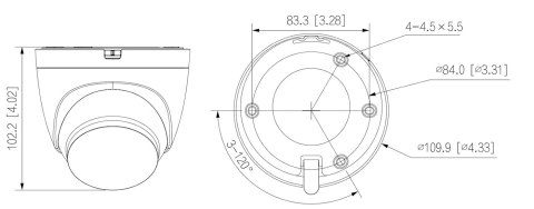 KAMERA IP T4A-PV-0280B Wi-Fi, Smart Dual Light Active Deterrence - 3.7 Mpx 2.8 mm DAHUA