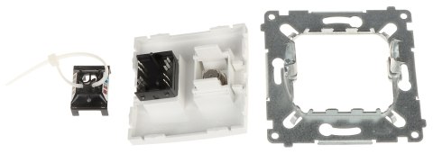 GNIAZDO KOŃCOWE DASFRJ45.01/11-SIMON54 TYP F + RJ45