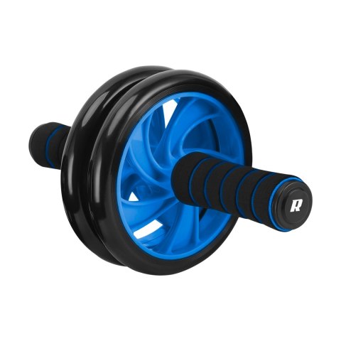 Kółko podwójne, roller do ćwiczeń mięśni brzucha AB Wheel AB-2 , REBEL ACTIVE