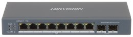 SWITCH POE DS-3E1510P-SI 8-PORTOWY SFP Hikvision