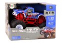 Auto Terenowe Zdalnie Sterowane 2.4G RC 1:12 Truck Niebieski