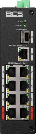 Switch PoE BCS LINE BCS-L-SP0801G-1SFP(2)