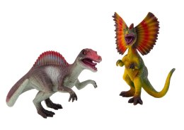 Figurki Dinozaurów Spinozaur Dilofozaur Zestaw 2el