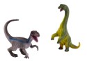 Zestaw Figurek Dinozaurów Brachinozaur Velociraptor 2El