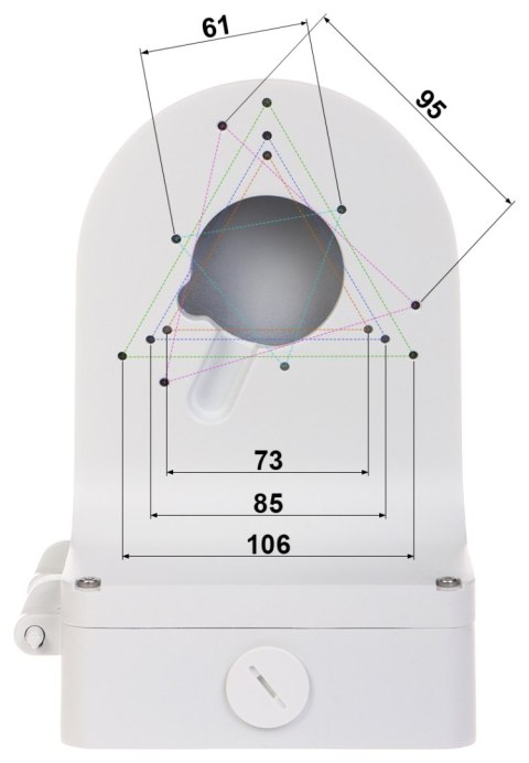 UCHWYT DO KAMER KULISTYCH PFB206W DAHUA
