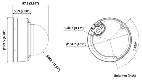 KAMERA WANDALOODPORNA IP DS-2CD1127G2H-LIU(2.8MM)PL Smart Hybrid Light - 1080p Hikvision