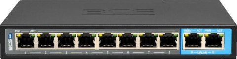 Switch PoE BCS BASIC BCS-B-SP08G02G