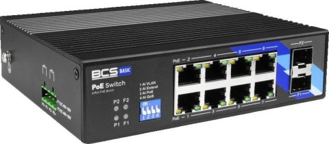 Switch PoE BCS BASIC BCS-B-ISP08G-2SFP