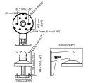 UCHWYT KAMERY DS-1473ZJ-155(BLACK) Hikvision
