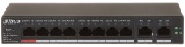 SWITCH POE CS4010-8GT-110 8-PORTOWY DAHUA