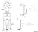 UCHWYT KAMERY DS-1273ZJ-140B Hikvision