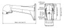 UCHWYT KAMERY DS-1603ZJ Hikvision