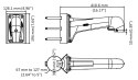 UCHWYT NA SŁUP DS-1603ZJ-POLE-P Hikvision
