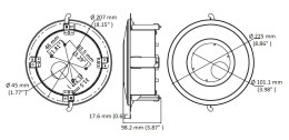 UCHWYT SUFITOWY DO KAMER KULISTYCH DS-1227ZJ-DM37 Hikvision