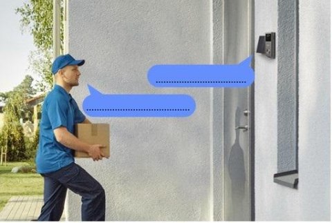 Wideodomofon Ezviz EP3x (3MP+2MP) zasilany bateriami z panelem słonecznym