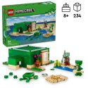 Lego Minecraft Domek na plaży żółwi 21254