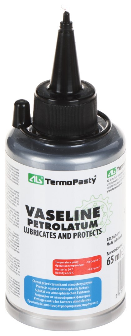 WAZELINA TECHNICZNA VASELINE-PETROLATUM/65 WYCISKARKA 65 ml AG TERMOPASTY