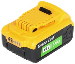 AKUMULATOR DO ELEKTRONARZĘDZI PTDW18V4-GC Zamiennik DeWalt XR 18V 4 Ah Green Cell