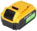 AKUMULATOR DO ELEKTRONARZĘDZI PTDW18V4-GC Zamiennik DeWalt XR 18V 4 Ah Green Cell